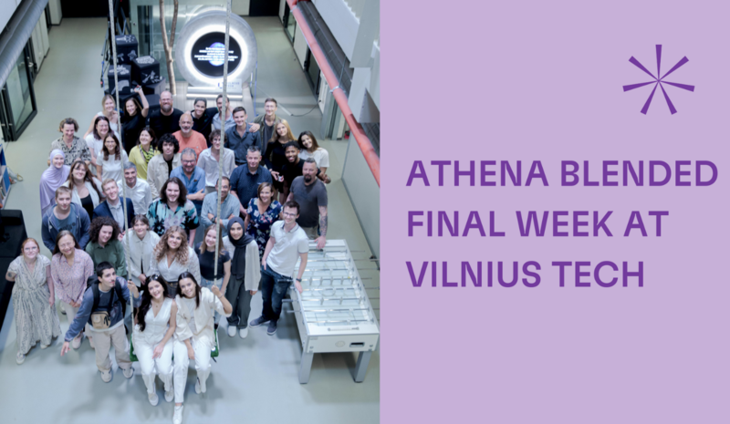  ATHENA's BlendEd Teams Presented Final Pitches at VILNIUS TECH